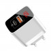 Baseus Mirror Lake Dual USB QC 3.0 Wall Charger 18W (CCJMHC-A02) - захранване за ел. мрежа с USB и USB-C изходи и технология за бързо зареждане (бял) 3