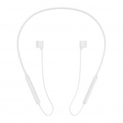 Baseus AirPods Silicone Hanging Sleeve - тънко силиконово въженце за безжични слушалки Apple Airpods & Apple Airpods 2 (бял) 1