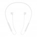 Baseus AirPods Silicone Hanging Sleeve - тънко силиконово въженце за безжични слушалки Apple Airpods & Apple Airpods 2 (бял) 2