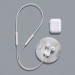 Baseus AirPods Silicone Hanging Sleeve - тънко силиконово въженце за безжични слушалки Apple Airpods & Apple Airpods 2 (бял) 4