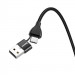 Baseus 2-in-1 Dual Output Cable - USB-C с USB-A накрайник към Lightning кабел за Apple устройства с Lightning порт (100 см) (черен) 5