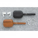 Torrii LuxCraft Leather Case - кожен кейс (естествена кожа) за Apple Airpods Pro (черен) 4