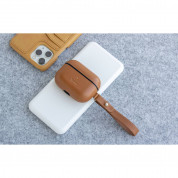 Torrii LuxCraft Leather Case - кожен кейс (естествена кожа) за Apple Airpods Pro (кафяв) 8