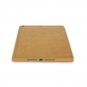 Torrii Torrio Plus Case - кожен кейс и поставка с отделение за Apple Pencil за iPad 7 (2019), iPad 8 (2020), iPad 9 (2021) (черен) 8