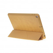 Torrii Torrio Plus Case - кожен кейс и поставка с отделение за Apple Pencil за iPad 7 (2019), iPad 8 (2020), iPad 9 (2021) (черен) 2