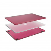 Speck SmartShell - качествен предпазен кейс за MacBook Pro 13 Touch Bar (2016 и по-нов) (тъмнорозов) 3