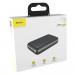 Baseus Mini JA Power Bank - външна батерия 10000 mAh с 2 USB изхода за зареждане на смартфони и таблети (черен) 5