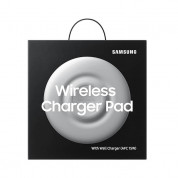 Samsung Wireless Charger Pad EP-P3100TBEGWW - поставка (пад) с Fast Charge за безжично захранване за Samsung Galaxy S20, Note 10 и QI съвместими устройства (бял)  3