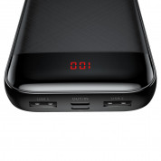 Baseus Mini Cu Power Bank 20000mAh (PPALL-CKU01) - външна батерия с USB и USB-C изходи за зареждане на мобилни устройства (черен) 5