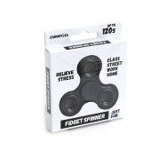 Omega Fidget Spinner - иновативна играчка за успокоение (черен) 1
