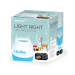 Omega LED Projector Night Light - нощна светлина със зимен проектор за деца (син) 2