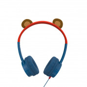 iFrogz Little Rockers Costume Kids Bear On-Ear Headphones - слушалки подходящи за деца за мобилни устройства (син)