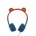 iFrogz Little Rockers Costume Kids Bear On-Ear Headphones - слушалки подходящи за деца за мобилни устройства (син) 1