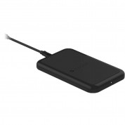 Mophie Qi Wireless Charging Base 5W - поставка (пад) за безжично захранване за QI съвместими устройства (черен) 2