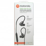 Motorola Verve Loop Bluetooth 500 ANC - безжични блутут слушалки с активно изолиране на звука за смартфони и мобилни устройства (черен) 5