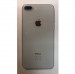 Apple iPhone 8 Plus Backcover Full Assembly - оригинален резервен заден капак заедно с Lightning порт, безжично зареждане и бутони (бял) 2
