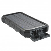 4smarts Solar Power Bank Rugged TitanPack Slim 20,000mAh - соларна удароустойчива външна батерия с 5xUSB изхода, компас и фенер  1