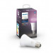 Philips Hue White And Colour Ambiance 9W E27 Single Bulb - единична лампа E27 с бяла и цветна светлина за безжично управляемо осветление за iOS и Android устройства  1