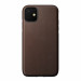 Nomad Leather Rugged Case - кожен (естествена кожа) кейс за iPhone 11 (кафяв) 1