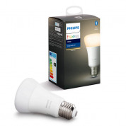 Philips Hue Bluetooth E27 Warm White Light - единична лампа E27 с бяла светлина за безжично управляемо осветление за iOS и Android устройства 