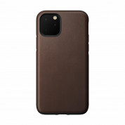 Nomad Leather Rugged Case - кожен (естествена кожа) кейс за iPhone 11 Pro Max (кафяв)
