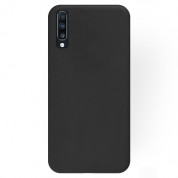 Matt TPU Case - силиконов (TPU) калъф за Samsung Galaxy A70 (черен)