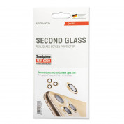 4smarts Second Glass Pro Camera Set - предпазни стъклени лещи за камерата на iPhone 11 Pro, 11 Pro Max (златист) 1