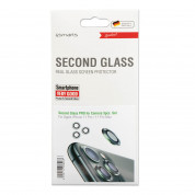 4smarts Second Glass Pro Camera Set - предпазни стъклени лещи за камерата на iPhone 11 Pro, 11 Pro Max (тъмнозелен) 1