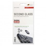 4smarts Second Glass Pro Camera Set - предпазни стъклени лещи за камерата на iPhone 11 Pro, 11 Pro Max (тъмносив) 1