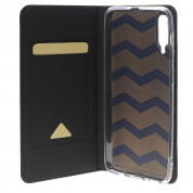 4smarts Flip Case URBAN Lite - кожен калъф с поставка и отделение за кр. карта за Samsung Galaxy A50 (черен) 3