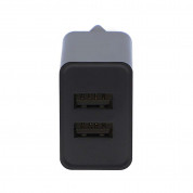 4smarts Wall Charger VoltPlug Dual 12W - захранване за ел. мрежа 2.4A с два USB изхода (черен) 1