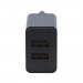 4smarts Wall Charger VoltPlug Dual 12W - захранване за ел. мрежа 2.4A с два USB изхода (черен) 2
