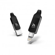 Adam Elements iKlips Duo Plus Lightning USB 3.1 - външна памет за iPhone, iPad, iPod с Lightning (128GB) (черен) 1