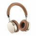 Satechi Wireless On-Ear Headphones - безжични слушалки с микрофон и управление на звука (златист) 1