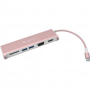 Adam Elements Casa Hub A03 USB 3.1 Type-C 5-in1 Multifunction 4K Display Hub (rose gold) 3