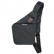 4smarts Universal Cross-Body Bag - текстилна чанта с презрамка за устройства до 9.7 инча (сив)
