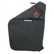 4smarts Universal Cross-Body Bag - текстилна чанта с презрамка за устройства до 9.7 инча (сив) 1
