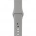 Apple Watch Sport Band Concrete - оригинална силиконова каишка за Apple Watch 42мм, 44мм (сив) 3