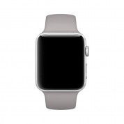 Apple Watch Sport Band Concrete - оригинална силиконова каишка за Apple Watch 42мм, 44мм (сив) 1