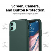 Elago Slim Fit Strap Case for iPhone 11 (midnight green) 1