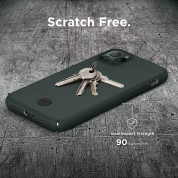 Elago Slim Fit Strap Case - качествен поликарбонатов кейс с каишка за китката за iPhone 11 Pro (тъмнозелен) 6
