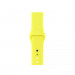 Apple Watch Sport Band Flash - оригинална силиконова каишка за Apple Watch 38мм, 40мм (жълт) 3