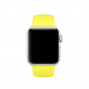 Apple Watch Sport Band Flash - оригинална силиконова каишка за Apple Watch 38мм, 40мм (жълт) 1