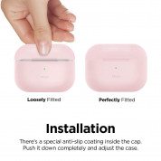 Elago Airpods Silicone Case Apple Airpods Pro (lovely pink) 1