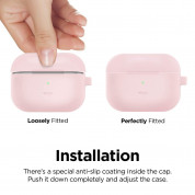 Elago Airpods Slim Hang Silicone Case Apple Airpods Pro (lovely pink) 2