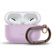 Elago Airpods Slim Hang Silicone Case Apple Airpods Pro (lavender)