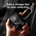 Elago Airpods Pro Leather Case - кожен калъф (ествествена кожа) за Apple Airpods Pro (черен)  6