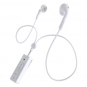 Defunc Basic Talk Bluetooth Earbuds - безжични блутут слушалки за мобилни устройства (бял)
