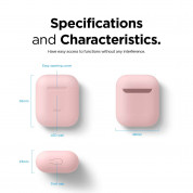 Elago Airpods Skinny Silicone Case (lovely pink) 2