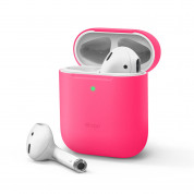 Elago Airpods Skinny Silicone Case (neon hot pink)